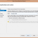 Cloudera CDH4 Hadoop in Windows 8 Hyper-V Create VM