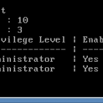 IPMIcfg DOS add a user at the administrator level