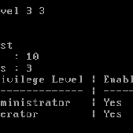 IPMIcfg DOS add a user at the operator level