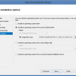 Install CentOS 6.3 on Windows 8 Hyper-V – Select ISO