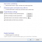 StartIsBack Advanced Options