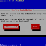 XCP Installation – Confirm Installation
