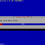 XCP Installation – Wait for the Installer