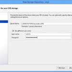 XenCenter Console – CIFS ISO Library
