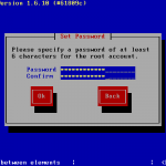 XCP Set Password on Install