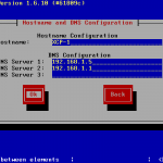 XCP Installation – Set DNS