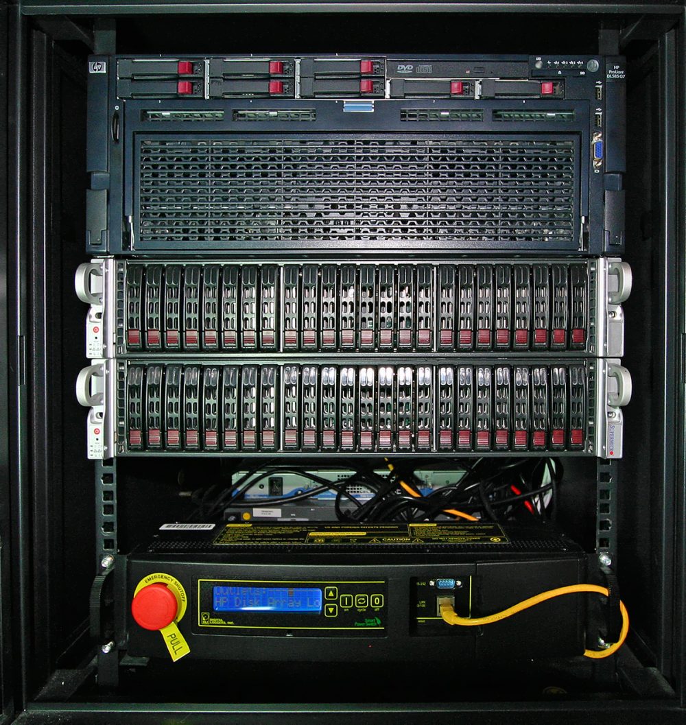 Half Rack Server Case. Low servers