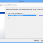 XenCenter – New VM Installation Media