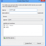 XenCenter – Create New Pool
