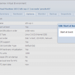Proxmox – Start Virtual Machine on Boot