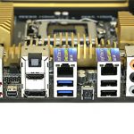 ASUS Z87 WS Rear IO Ports