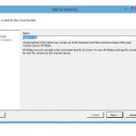 Add napp-it image virtual machine inventory wizard