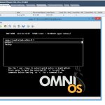 Start OmniOS napp-it image virtual machine