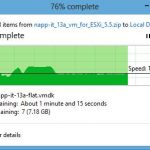 Unpack napp-it image to a local directory