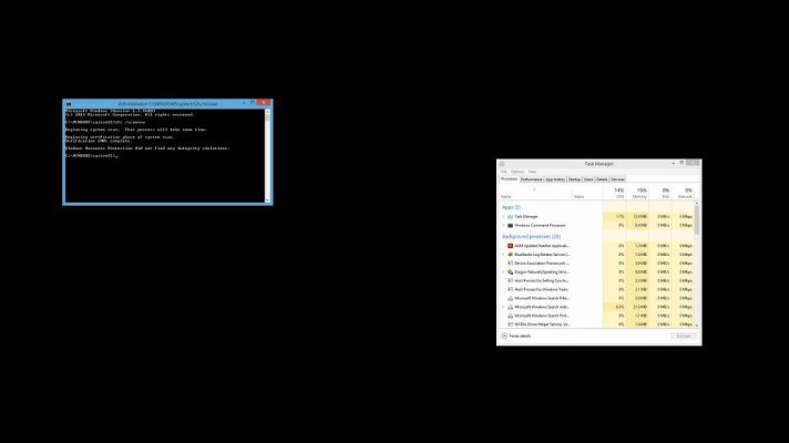 Windows 8.1 Task Manager Black Screen