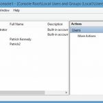 Windows 8.1 Task Manager MMC local users