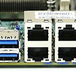 Supermicro A1SRi-2758F Rear IO Panel