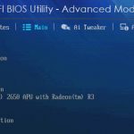 AMD Sempron 2650 BIOS Shot