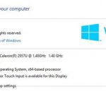 Zotac ZBOX-BI320-U-W2 Windows Information