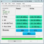 Intel 730 480GB AS SSD Benchmark