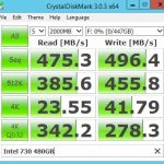 Intel 730 480GB CrystalDiskMark
