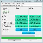 Toshiba PX02SMF080 800GB AS SSD Benchmark