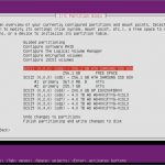 Ubuntu RAID 1 – Step 1 Select a Disk