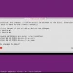 Ubuntu RAID 1 – Step 17 write changes