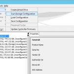 LSI MegaRAID Scan Foreign Configuration