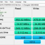 Seagate 1200 400GB AS SSD