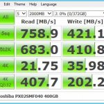 Toshiba PX02SMF040 400GB CrystalDiskMark Benchmark