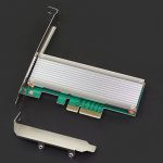 M2 PCIe x4 adapter with heatsink