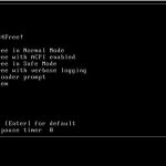 nas4free install 6 – boot from USB