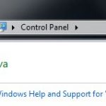 Control Panel – JAVA