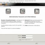 Proxmox VE 3.4 Installer password and email