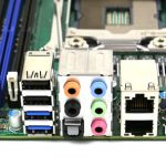 Supermicro X10DAX Rear IO