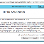 Fusion-io ioDrive installation – HP Support- Windows install