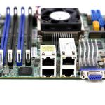Supermicro X10SDV-TLN4F Rear IO and Network