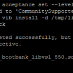 Fusion-io Install vSphere – step 1