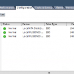 Fusion-io Install vSphere – step 4b GUI verification