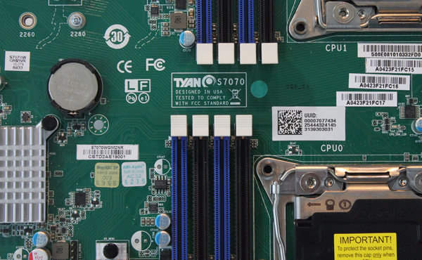 Tyan S7070 Motherboard overview
