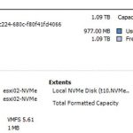 Intel DC P3500 1200GB available to ESXi 6