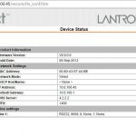 Lantronix xDirect Web Login Dashboard