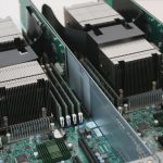 Supermicro 2028TP-DC0FR Nodes Close Up