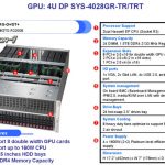 Supermicro GPU/Xeon Phi  SuperServer 4028GR-TRT Features
