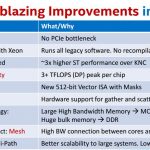 Intel Knights Landing – improvements