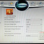 Supermicro C7X99-OCE Motherboard BIOS CPU Voltage Adjustment