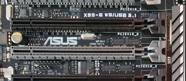 ASUS X99-E WS-USB 3.1 Name Plate