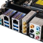 ASUS X99-M WS Back IO Ports