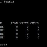 ZFS on Linux – Step 2 – see existing pools